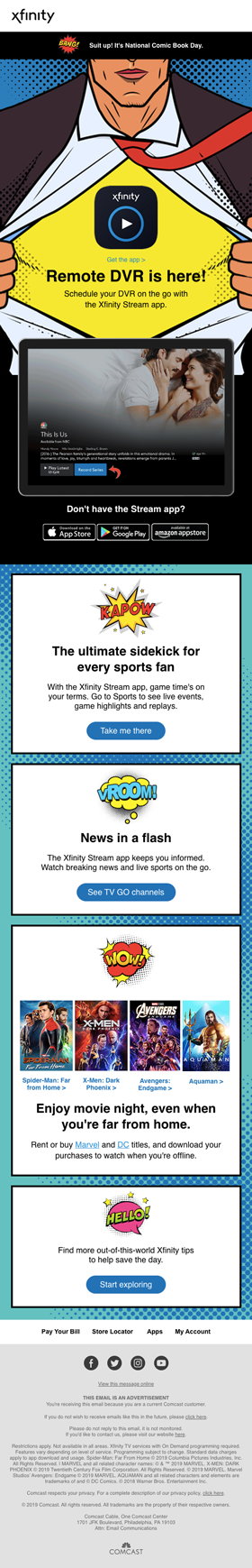Xfinity tips for super easy streaming