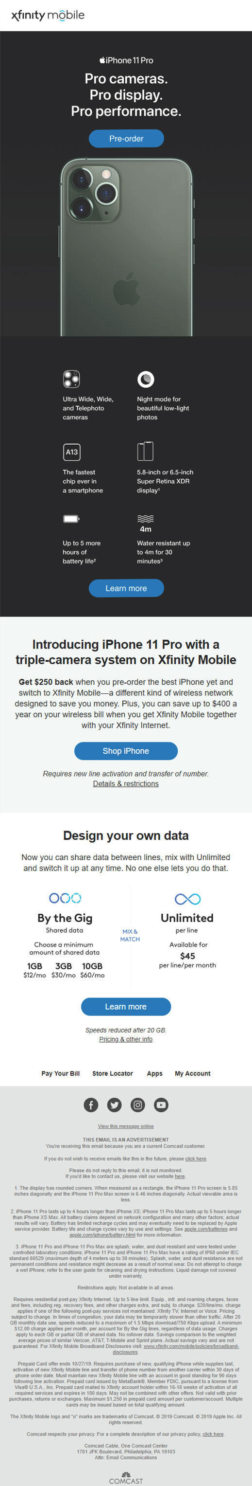 iPhone 11/iPhone 11 Max Preorder