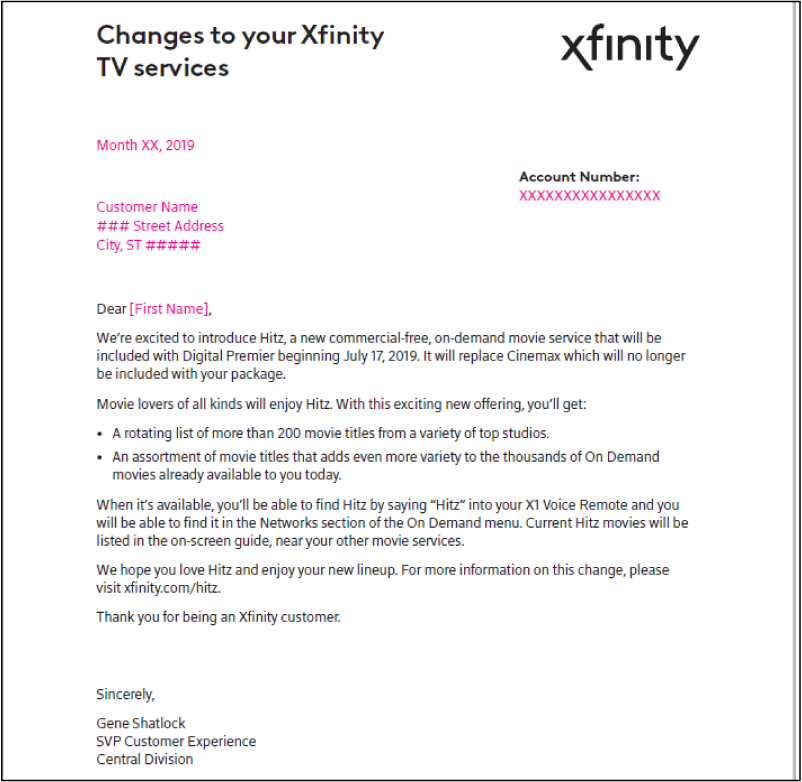 Cinemax_Hitz Channel Change Letter