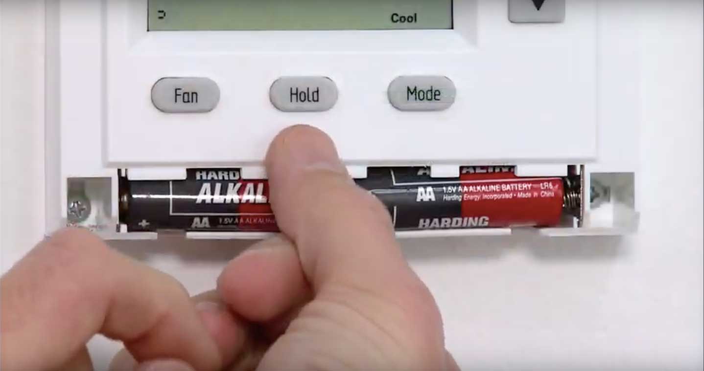 Xfinity Home Battery Replacement: Centralite Thermostat