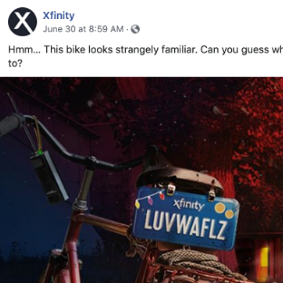 Our X used as a social profile icon