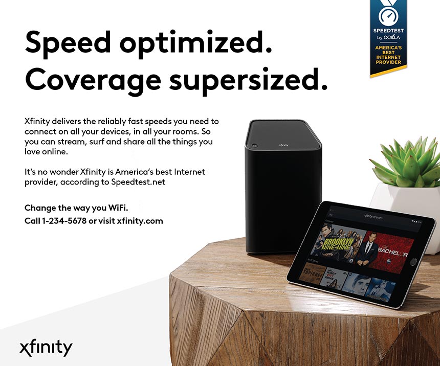 Speed optimized. Coverage supersized.