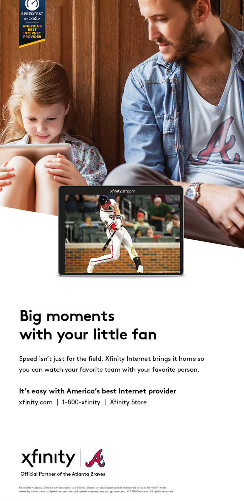 Big moments with your little fan