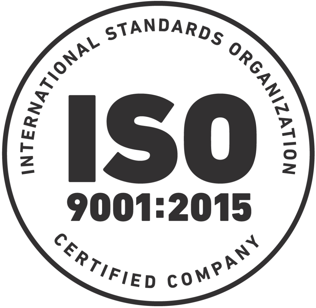International Standards Organization Certified Company ISO 9001:2015